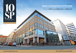 to let GRADE A GROUND FLOOR OFFICE SUITE