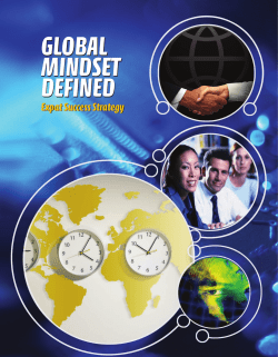 global mindset defined global mindset defined