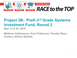 P3B Info Session &ndash; Round 2 (5.12.14)