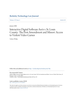 Interactive Digital Software Ass`n v. St. Louis County