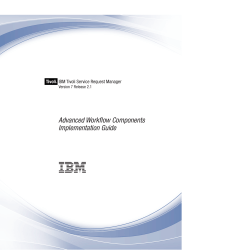 Advanced Workflow Components Implementation Guide