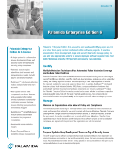 Palamida Enterprise Edition 6