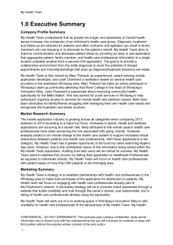 My Health Team - Futurpreneur Canada