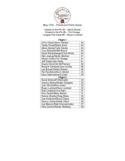 Pinehurst Point Game - Stone Canyon Golf Club