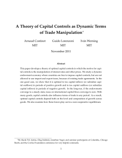 A Theory of Capital Controls as Dynamic Terms of Trade Manipulation