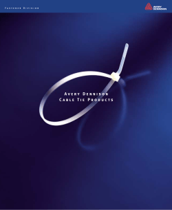 Avery Dennison Cable Tie Products