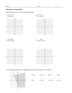 A2-Systems of Inequalities