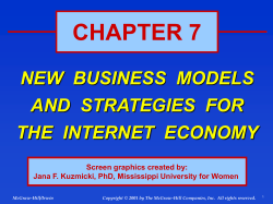 Strategy-Shaping Characteristics of the E