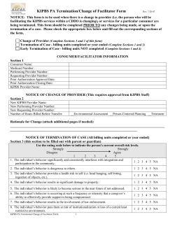 Closing of Incomplete Plans Form