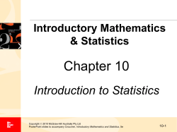 Chapter 10 - Higher Ed