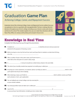 Graduation Game Plan: Achieving College, Career, and