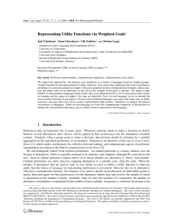 Representing Utility Functions via Weighted Goals