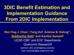 pptx - UCSD VLSI CAD Lab