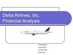 Delta Airlines, Inc. Financial Analysis