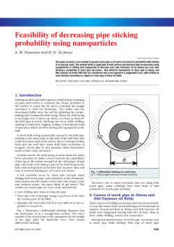 Feasibility of decreasing pipe sticking probability using nanoparticles