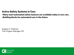 Presentation title in SAE Blue, Arial Bold 21pt on one or two lines