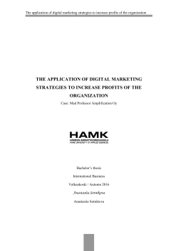 the application of digital marketing strategies to increase profits of