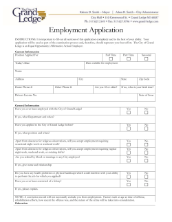 The facts set forth in my application and/or