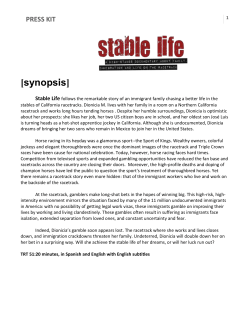 Press kit - Stable Life