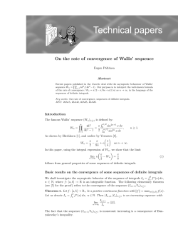 On the rate of convergence of Wallis` sequence