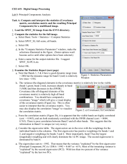 CEE 615: Digital Image Processing
