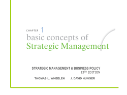 Strategic Management