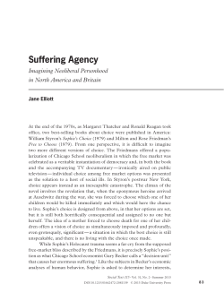 Suffering Agency
