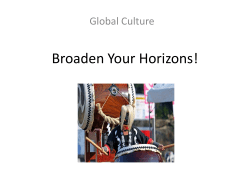 Broaden our Horizons