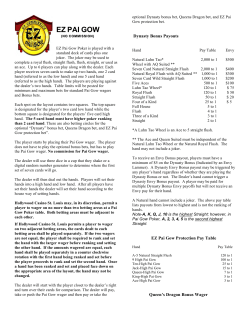 EZ PAI GOW - Hollywood Casino St. Louis