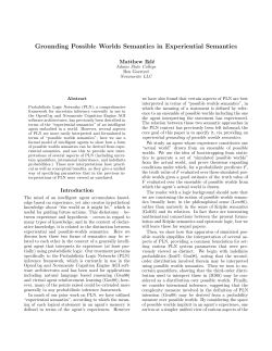 Grounding Possible Worlds Semantics in