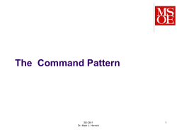Command Pattern