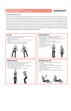 DX-1040N Empower Soft Med Ball Workout