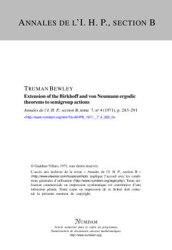 Extension of the Birkhoff and von Neumann ergodic