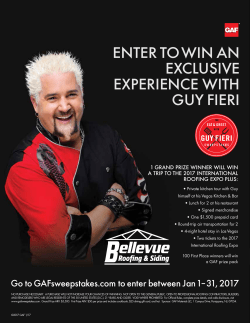 enter to win an exclusive experience with guy fieri