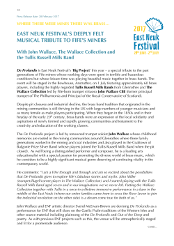 Press release Feb 2017 De Profundis