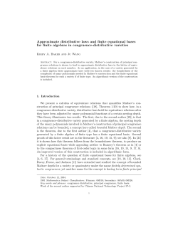 Approximate distributive laws and finite equational bases for finite