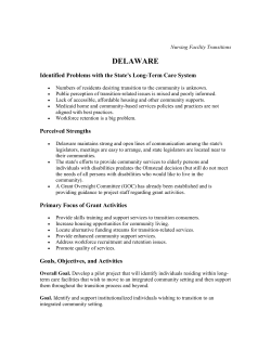 Community-Integrated Personal Assistance Services and