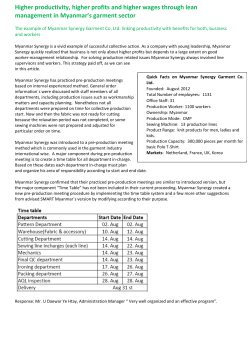 Higher productivity, higher profits and higher wages through lean