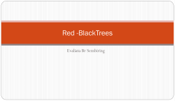 Red -BlackTrees