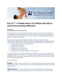 ROCK™ in People Games