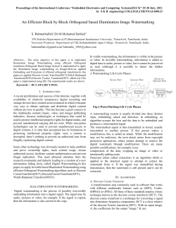 22.An Efficient Block by Block Orthogonal based