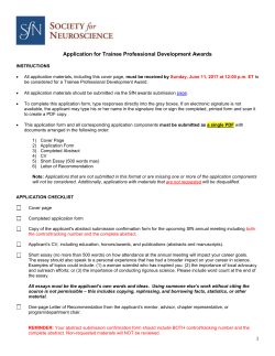 application form