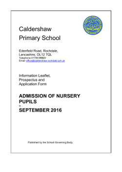 Microsoft Word - ADMISSION FORM FOR Nursery