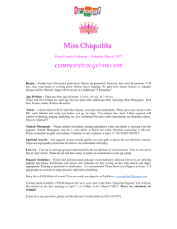 Guidelines - Fiesta West Texas