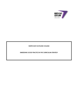 Embedding Good Practice in the Curriculum Strategy PDF, 107.03 KB