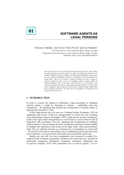software agents as legal persons