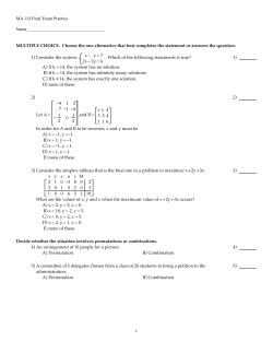 MA 114 Final Exam Practice