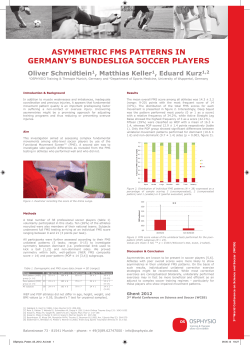 asymmetric fms patterns in germany`s bundesliga soccer players