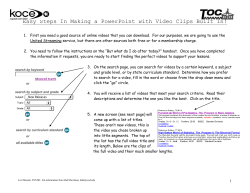 videos and pull them into PowerPoint (Mac)