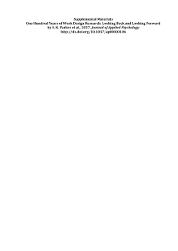 (Eds). Handbook of industrial, work and organizational psychology